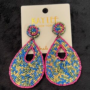 Multicolor Beaded Earrings